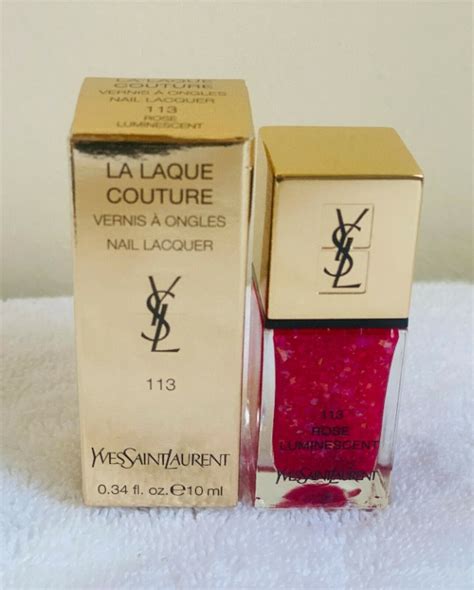 ysl rose luminescent nail polish|ysl nail varnish color chart.